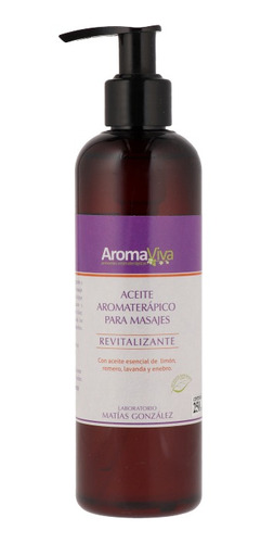 Aceite Aromaterápico Revitalizante Matías González Ub