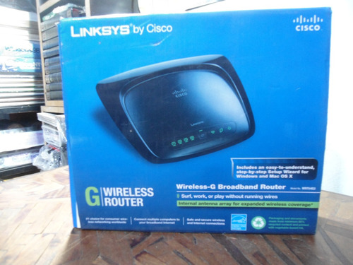 Roteador Wireless Cisco Linksys Wrt54g2