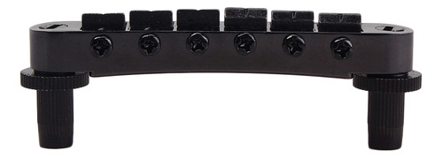 Pernos Black Roller Saddle Bridge Para Guitarra Eléctrica Lp