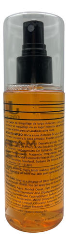 Fijador De Maquillaje Ultra Mate 150ml - Javier De La Rosa Agua