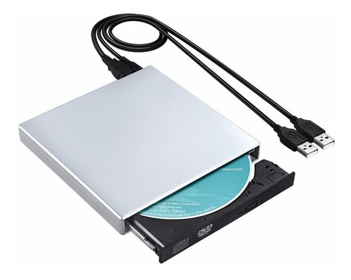 Imagen 4 de 5 de Lector De Cd Externo Usb Lector De Cd / Dvd Unidad De Reprod