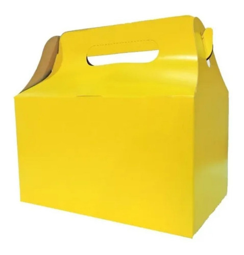 Imagen 2 de 10 de Cajita Feliz 2 De Colores X 250u Packaging Souvenir Cfz2