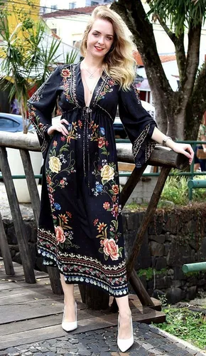 Vestido floral 2025 sarah farm