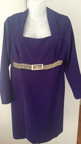 Vestido Hecho A Mano Color Hermoso Talla M