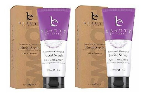 Exfoliante De Lavado Facial Y Exfoliante (2 En 1) - 7xngr