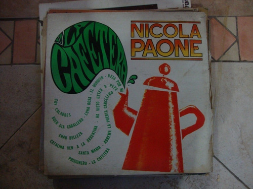 Portada Nicola Paone La Cafetera P1 (Usado)