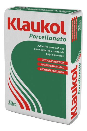 Klaukol Porcellanato 30kg Zona Sur