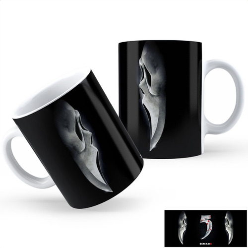 Taza Cerámica Scream Ab Calidad