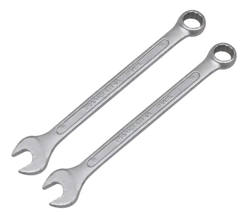 comprar 2 Chave Combinada 9mm Corpo Em Aço Ligado Cromo Tramontina