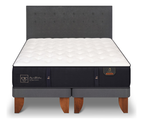 Cama Europea Azul