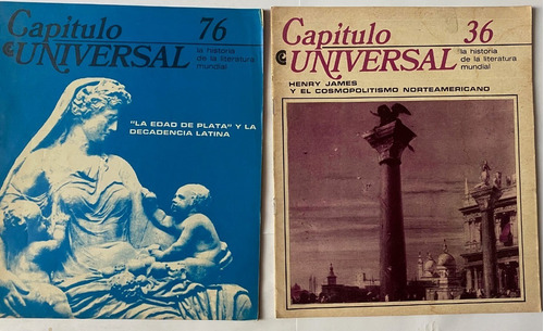 2 Revistas Fascículos Historia De La Literatura, Ex5b1