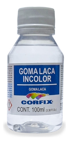 Goma Laca Incolor 100ml Corfix