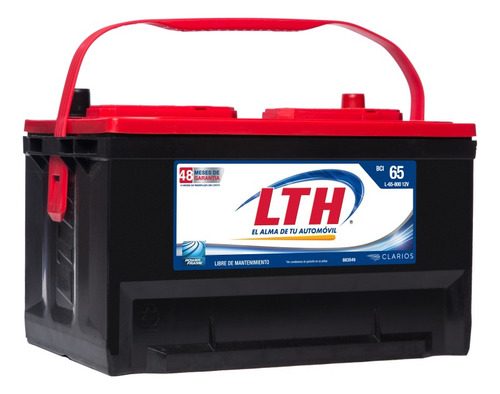 Pila De Carro Lth Modelo L-65-800. Entrega En Cdmx.