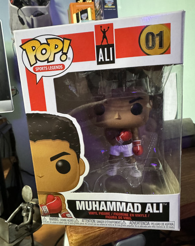 Funko Pop Muhammad Ali 01 Boxer Legend Del Deporte Original