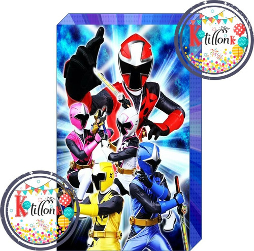 25 Bolsitas Personalizadas Sorpresitas Power Rangers- K