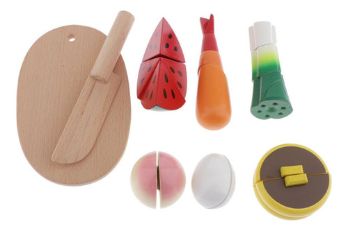 Kitchen Toys Cut Pretend Food Playset