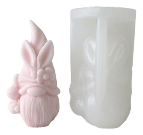 Molde De Silicona Para Velas (3 #mold), Enano De Pascua, Yes