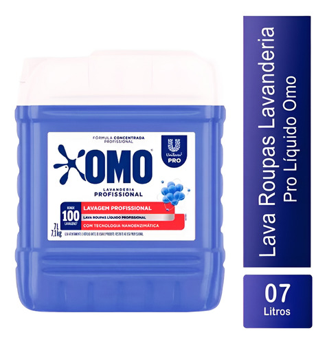 Kit Lavanderia Completo Comfort 7l + 2 Omo 7l + 5 Válvulas