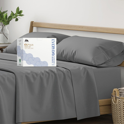 Juego De Sábanas Mayfair Linen 100% Algodón Orgánico Percal
