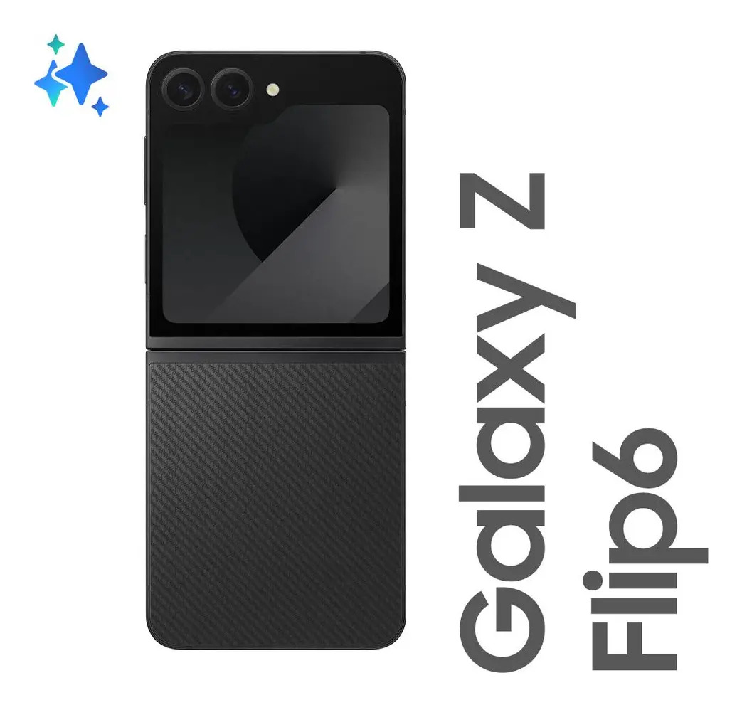 Samsung Galaxy Z Flip6 5G Dual SIM 256 GB negro 12 GB RAM