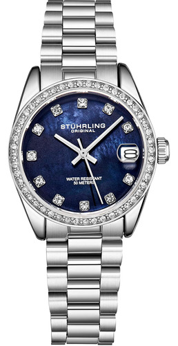 Stuhrling Reloj De Vestir Original Para Mujer - Pulsera De E