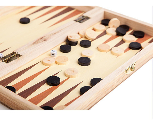 Juego De Mesa De Viaje Juguetes De Ajedrez De Madera Juego