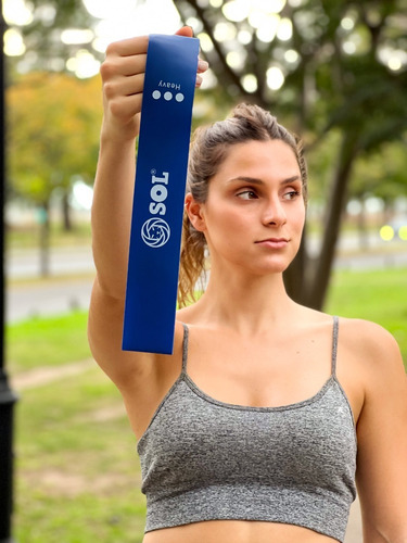 Imagen 3 de 5 de Sol Fitness Tiraband Circular Banda Elastica Tension Alta
