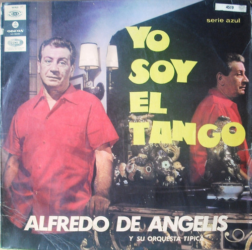 Lp Vinilo Yo Soy El Tango Alfredo De Angelis Dante - Martel