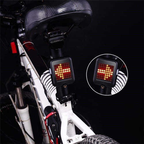 Luz Trasera De Bicicleta Luces Direccionales Inteligentes