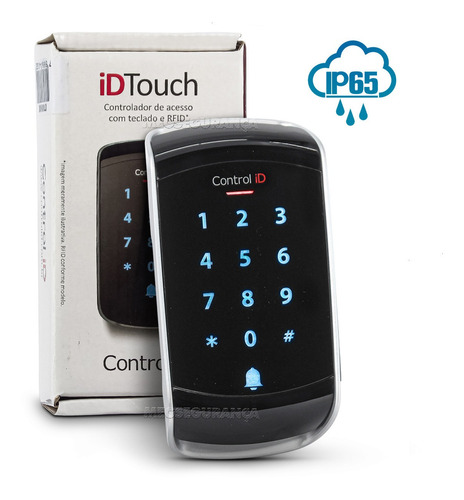 Teclado Controle Acesso Leitor Idtouch Prox Ip65 Control Id