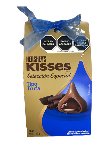 Hersheys Kisses Seleccion Especial Sabor Tipo Trufa 120g