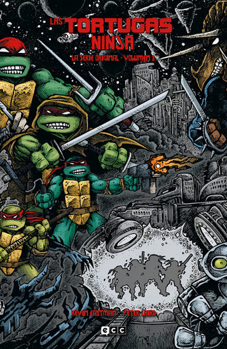 Las Tortugas Ninja: La Serie Original Vol. 2 De 6, De Eastman, Kevin. Batman, Vol. 3. Editorial Ecc Ediciones, Tapa Dura, Edición 1 En Español, 2021