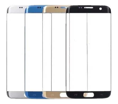 Vidrio Repuesto Pantalla Para Samsung S7 Edge Curvo