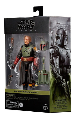 Imagen 6 de 6 de Figura Boba Fett (salon Del Trono) Star Wars Black Series