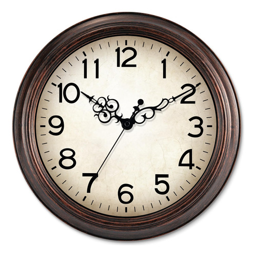 Reloj De Pared Vintage Decorativo Para Cualquier Ambiente Br
