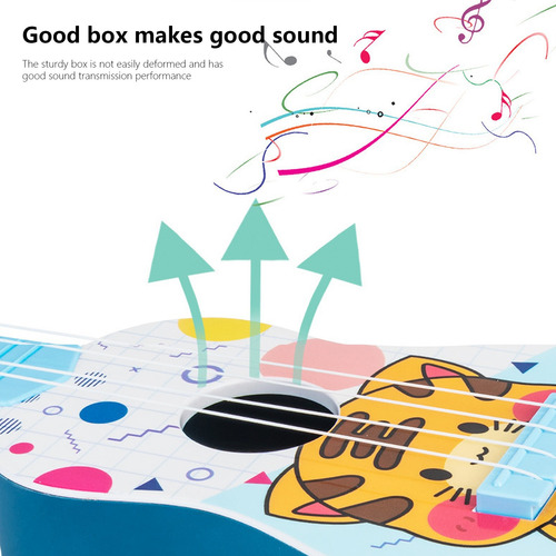 Guitarra Y Ukelele R Kids, Instrumento Musical Para Principi