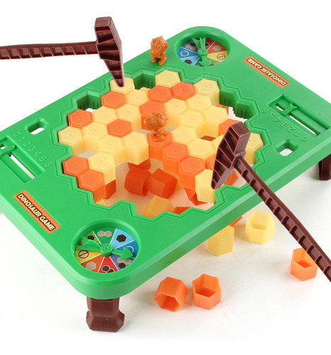 Jogo De Dinossauro Toy Dino Ice Broker Game Com Martelo Para