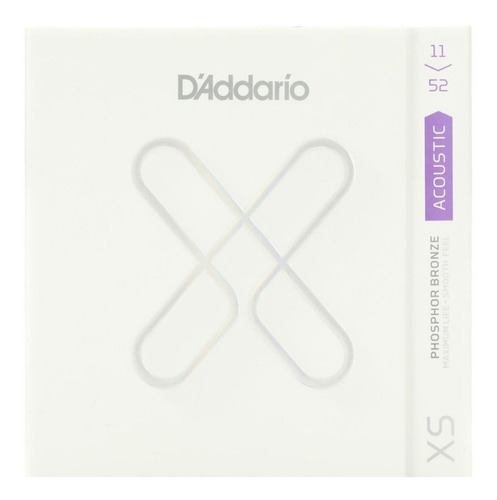 Imagem 2 de 3 de Encordoamento Daddario Xs Violão Aço .011 Phosphor Bronze