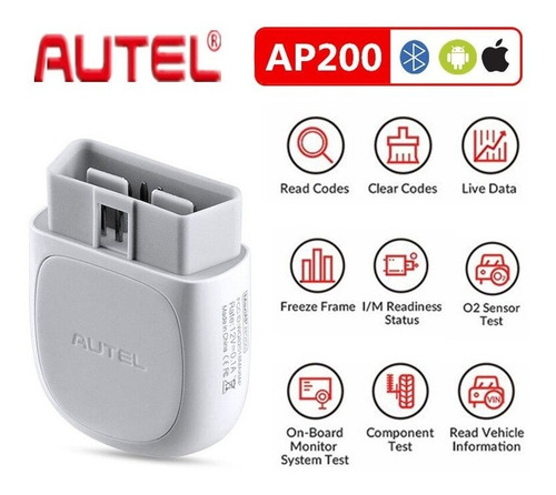 Imagen 8 de 9 de Escaner Automotriz Autel Maxiap Ap200 Obd2