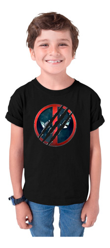 Camiseta Mundo Marvel Deadpool Figura Comic Ropa Comoda