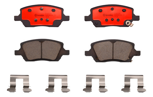 Balatas Traseras Cerámica Brembo Saturn Relay 2 2005