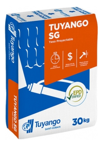 Yeso Tuyango Proyectable Sg X 30 Kg