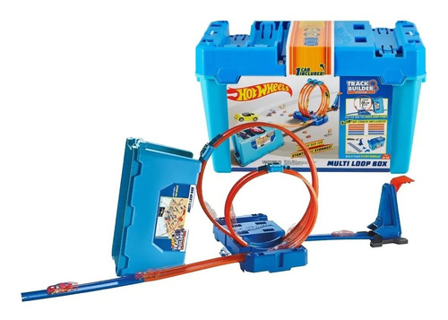 Pista Hot Wheels Track Builder Caja Multi Acrobática