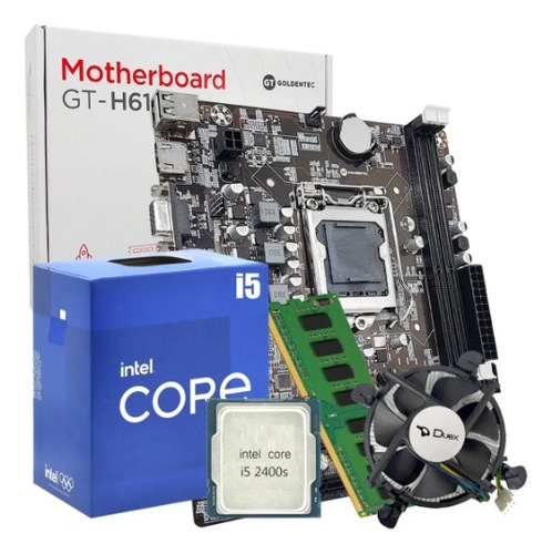 Kit Upgrade Processador I5 + Placa Mãe + 8 Gb Memoria