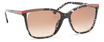 Comprar Óculos De Sol - Carolina Herrera - She821 0869 56 Cor Mescla Cor da armação Mescla Pretou002FCristal translucido Cor da haste Mescla Pretou002FCristal translucido Cor da lente Marrom Degradê Desenho Quadrada