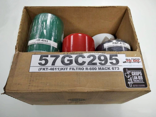 Kit Filtro R-600 Mack 673 Original  (57gc295)