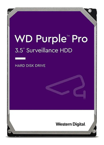 Disco duro interno Western Digital WD Purple Pro WD121PURP 12TB purple