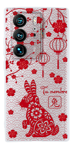 Funda Para Zte Horóscopo Chino Conejo Con Tu Nombre