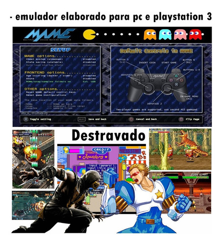 Emulador M A M E 6 000 Games Pra Play3 Cfw Hen E Pc Ou Note Mercado Livre Emulador M A M E 6 000 Games Pra Play3 Cfw Hen E Pc Ou Note Mercado Livre
