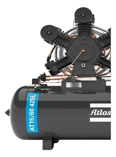 Compressor Ar Industrial 60 Pes 425lt Atlas Copco 380/660